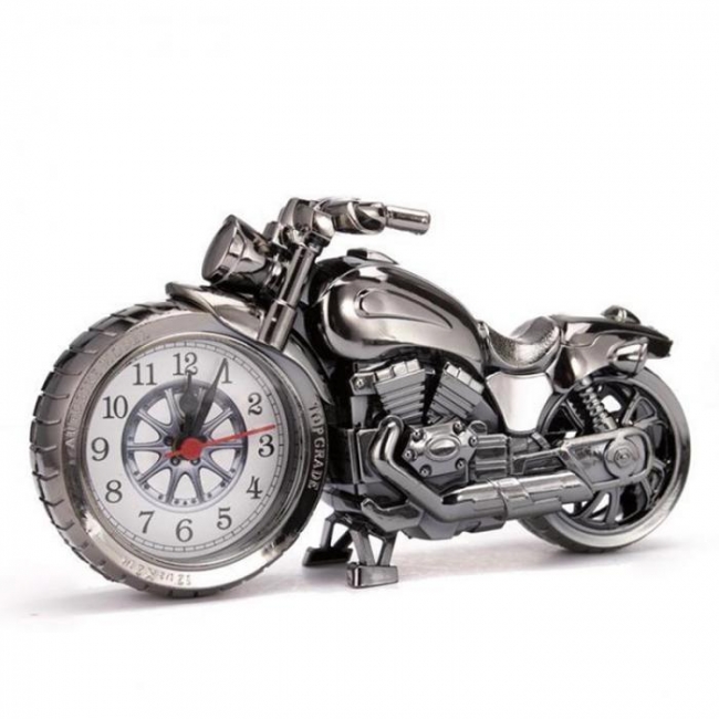 Motorcycle Desk Alarm Clock