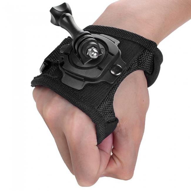 New 360 Degree Hand Wrist Strap Mount for GoPro  