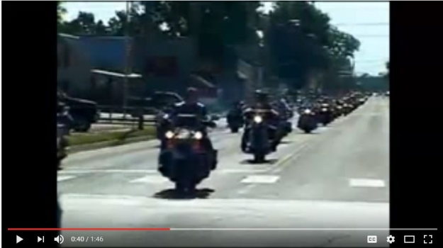 THUGS try to STOP a Marine’s Funeral – Then, Bikers Show Up! (WATCH VIDEO)