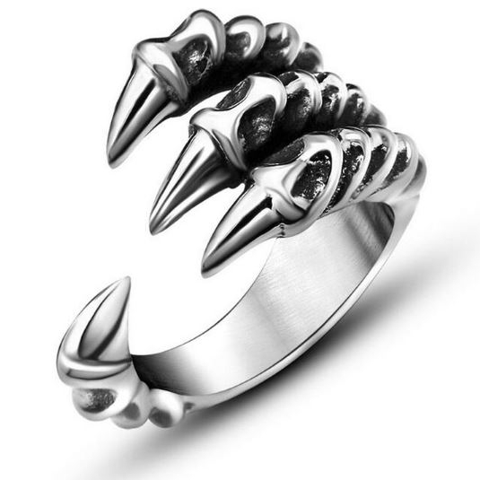 Men's Dragon Claw Ring
