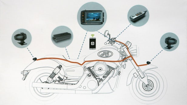 HFK launches $300 motorcycle DVR with real-time social media sharing