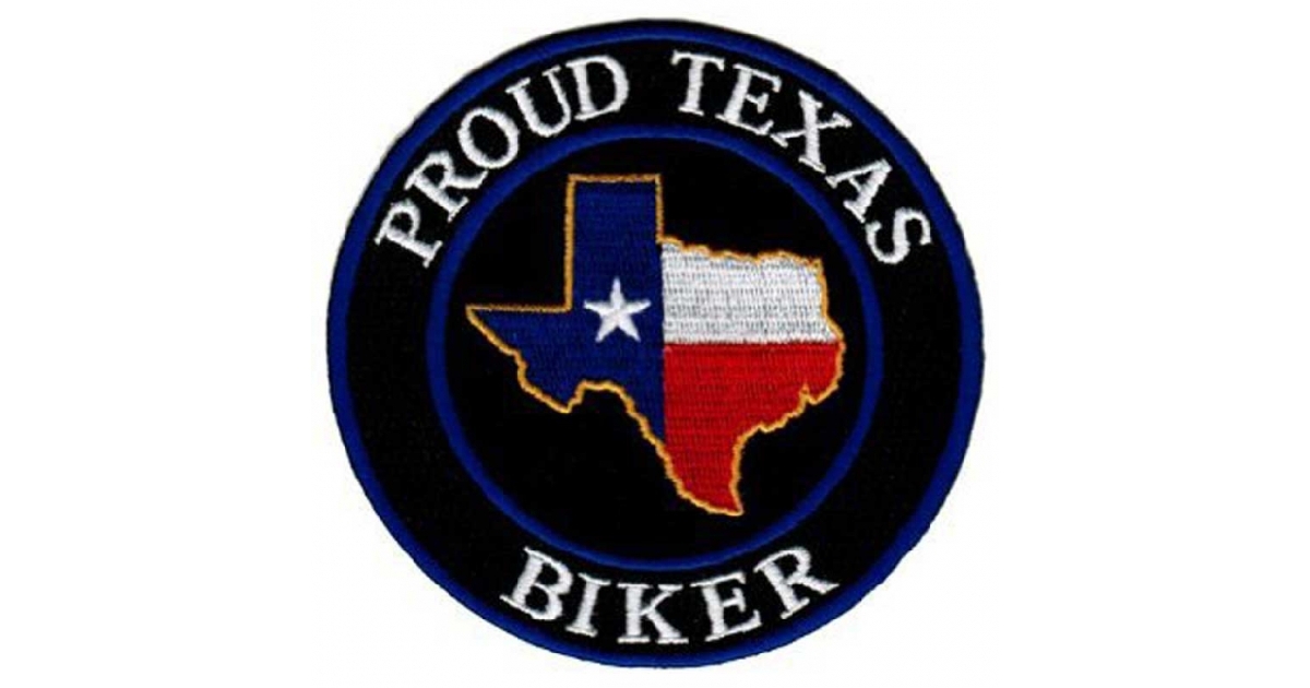 Proud Texas Biker Patch