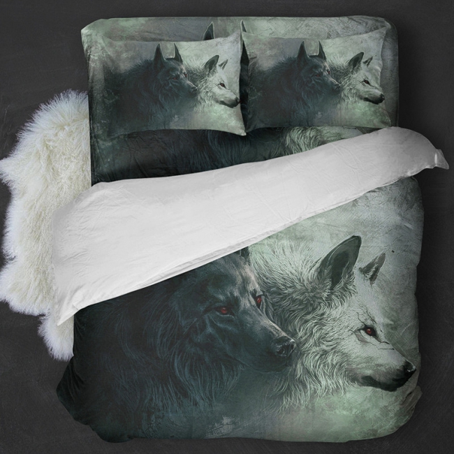 Wolfpack Duvet Cover Bedding Set