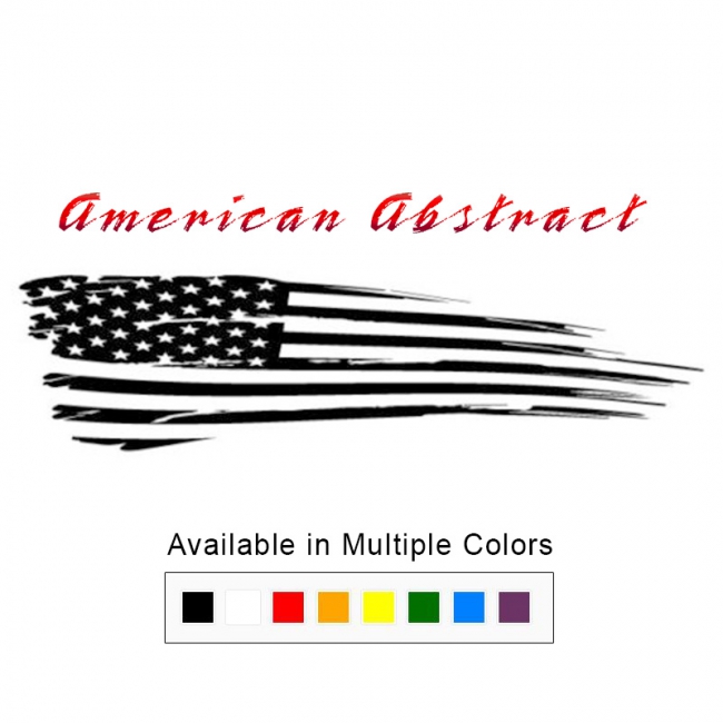 Extra Large American Abstract Flag