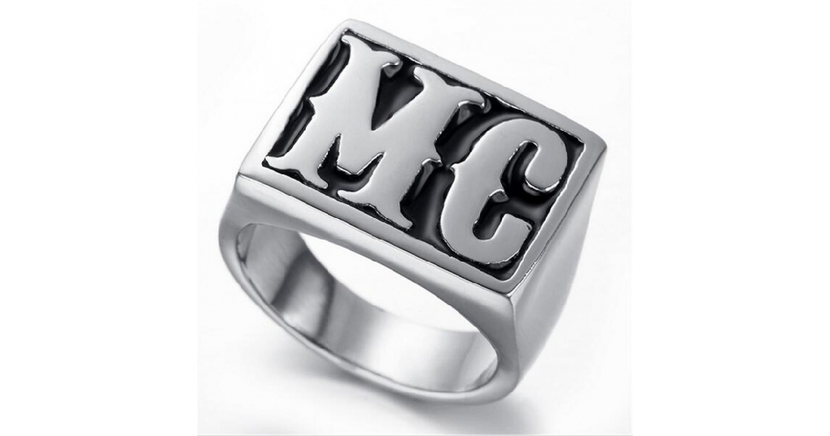 MC 316L Stainless Steel Biker Ring