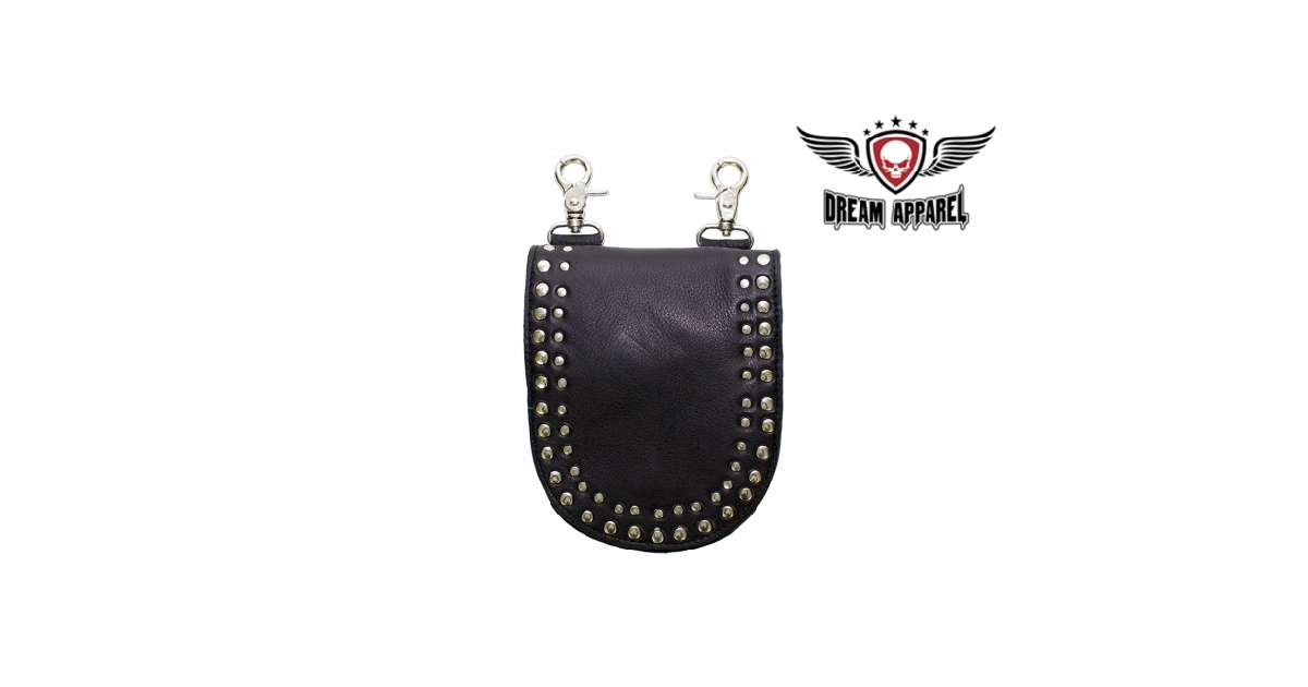 Women's Premium Motorcycle Leather Belt Bag