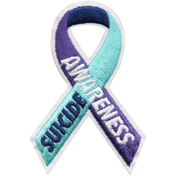 Suicide Awareness Ribbon Patch