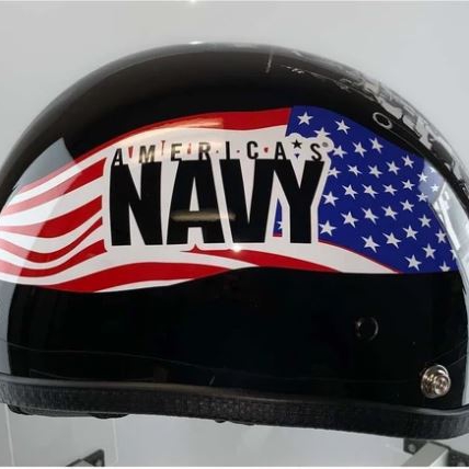United States Navy Custom High Gloss Helmet