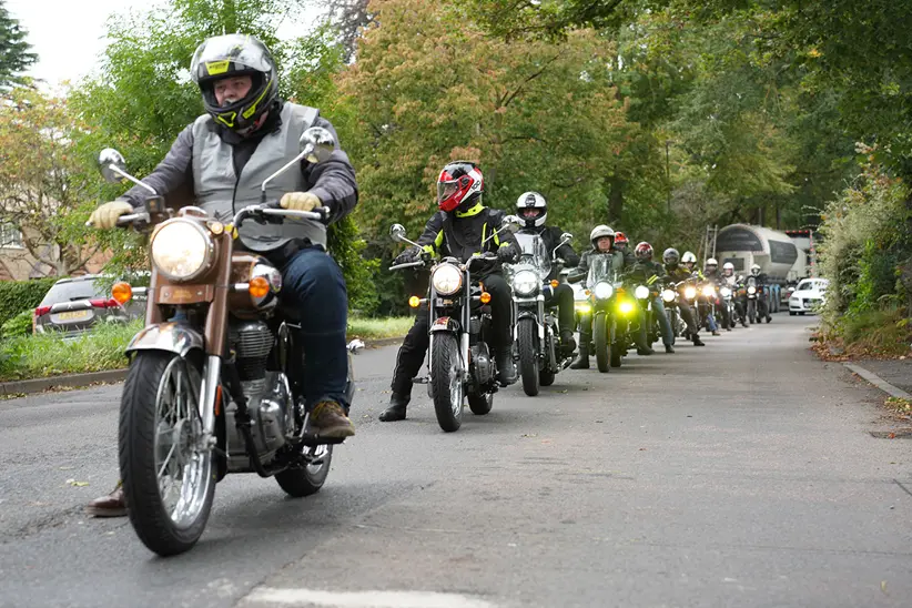 Thousands of Royal Enfield enthusiasts take part in annual One Ride global event