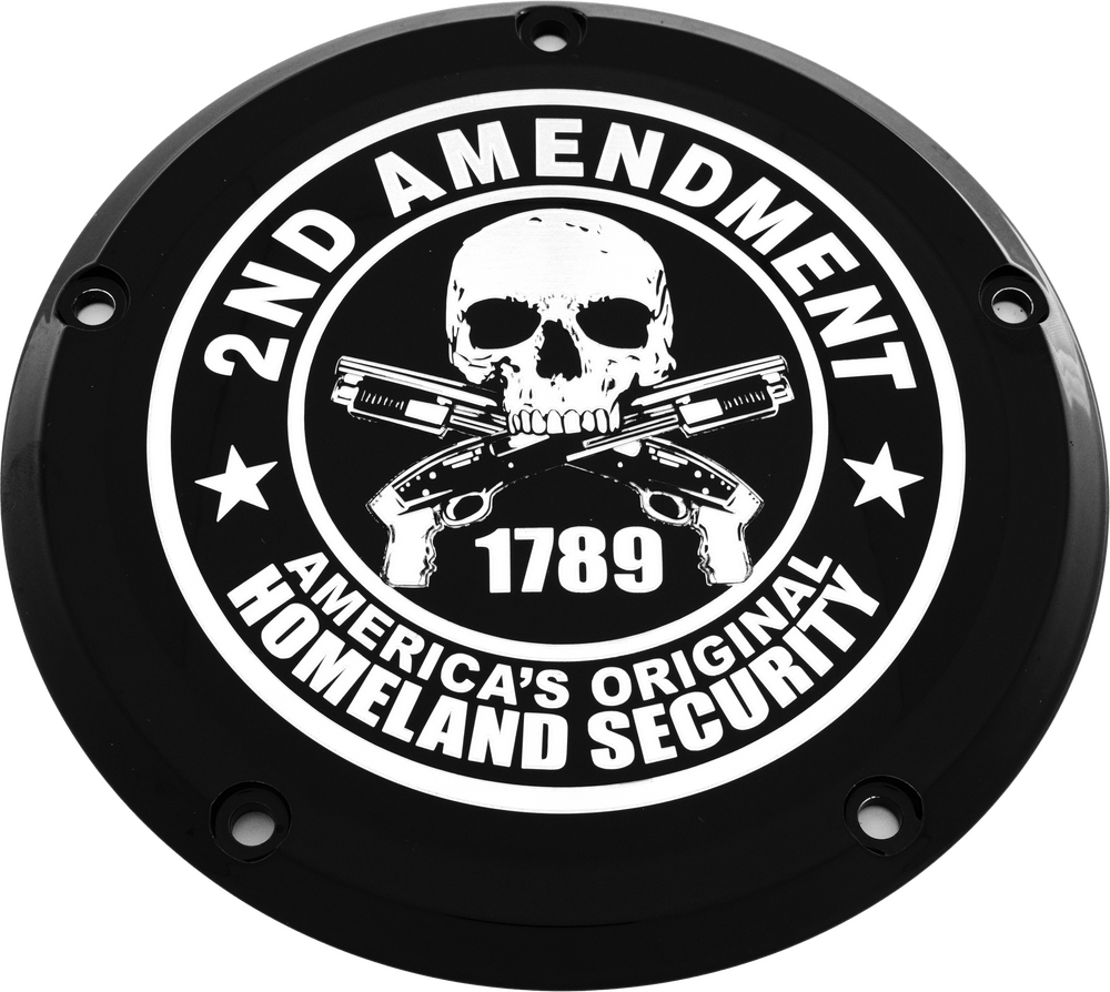 CUSTOM ENGRAVING 2nd AMENDMENT DERBY COVER 