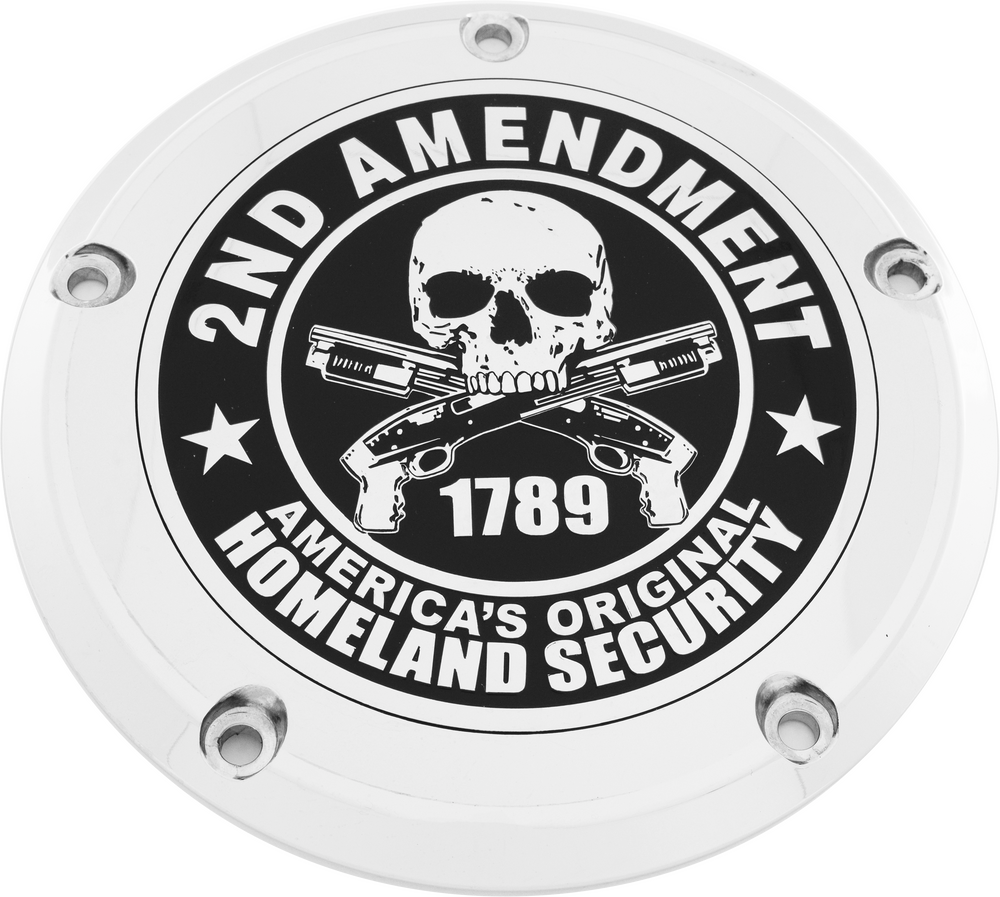 CUSTOM ENGRAVING 2nd AMENDMENT DERBY COVER 