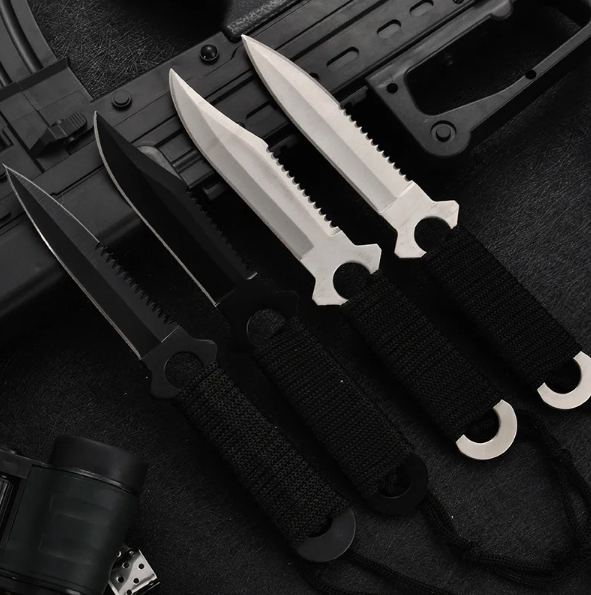 Stainless Steel Tactical Fixed Blade Knife