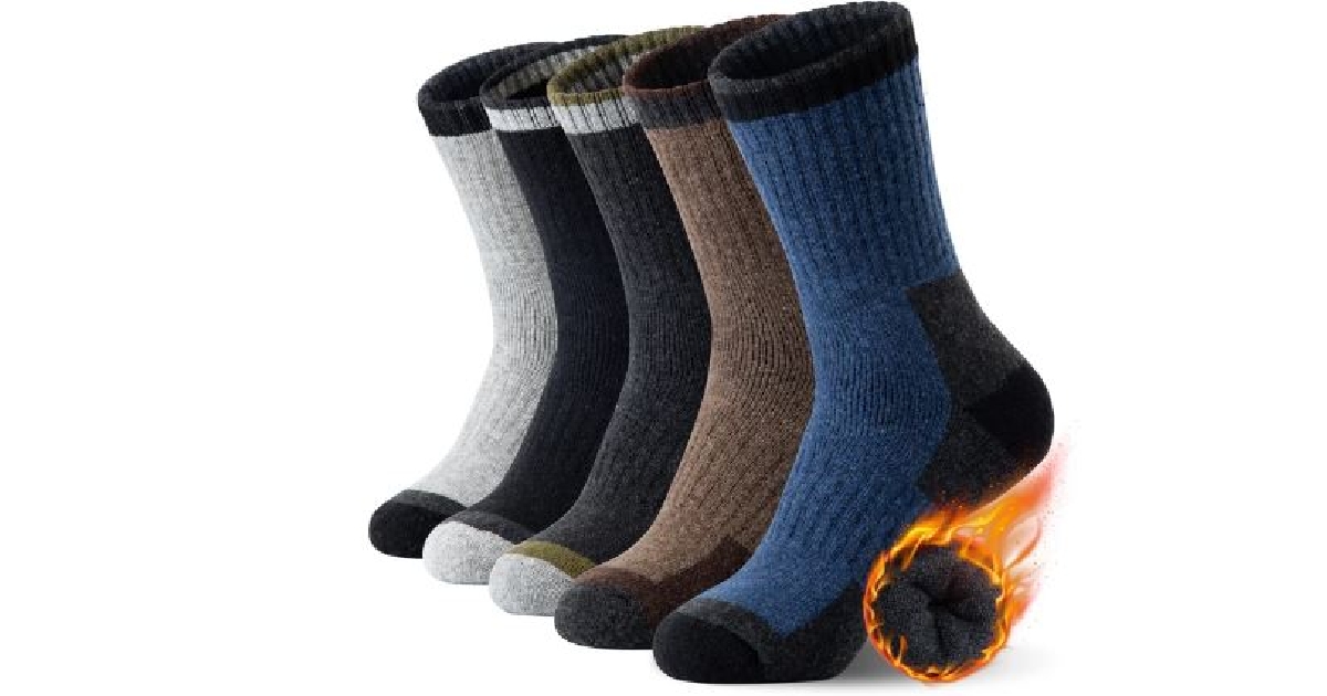 Merino Wool Riding Socks - 5 PAIRS!