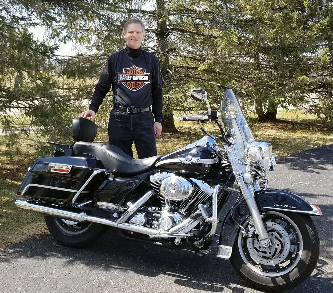 When a Motorcyclist Loses His Bearings