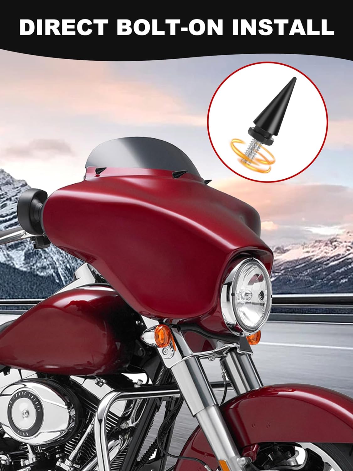 Windshield Spike Bolts