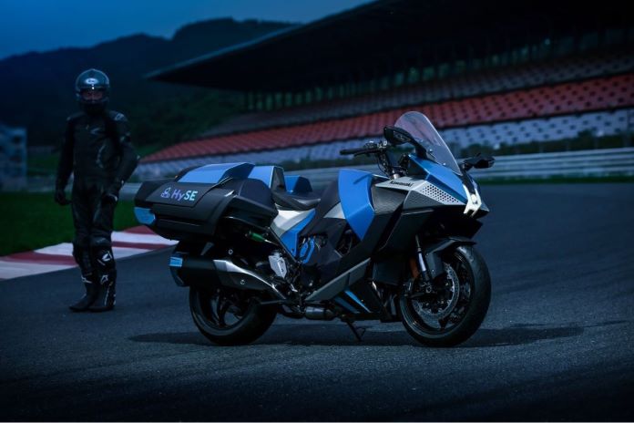 Kawasaki Unveils a Hydrogen-fueled Motorcycle