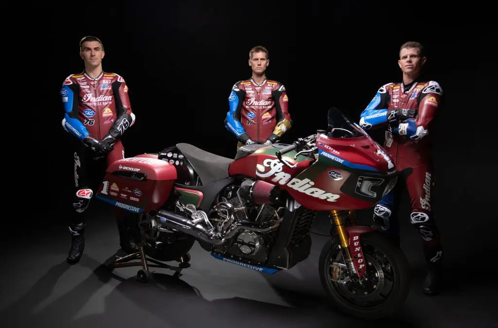Indian Motorcycle To Field Three Riders On Its “Wrecking Crew” For 2025 MotoAmerica Mission King Of The Baggers Series