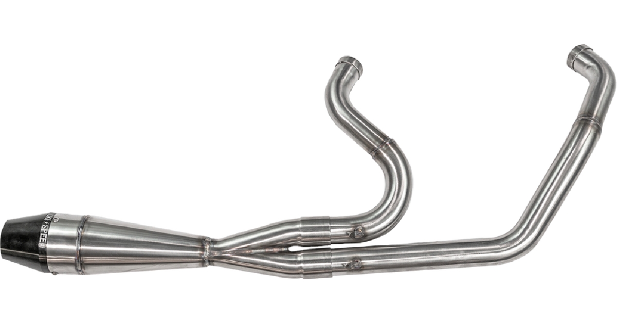 SAWICKI 2IN1 M8 SOFTAIL SHORTY PIPE BRUSHED SS