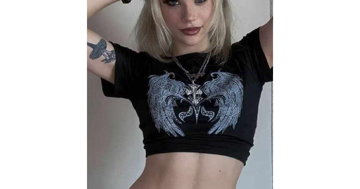 Angel Wing Crop Top