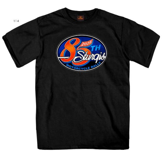 2025 Sturgis Motorcycle Rally Logo Men's T-Shirt