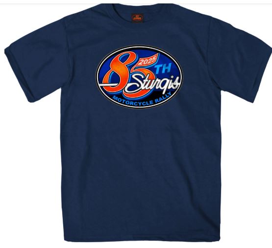 2025 Sturgis Motorcycle Rally Logo Mens T-Shirt