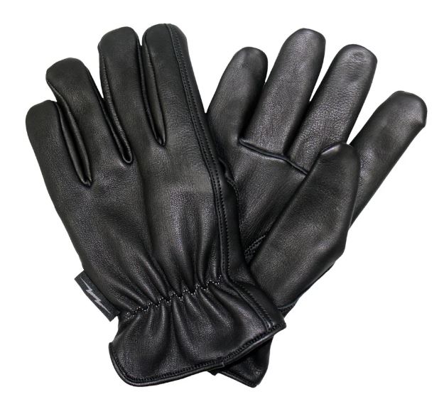Hot Leathers Uni-Sex 'Flannel Lined' Deer Skin Leather Gloves