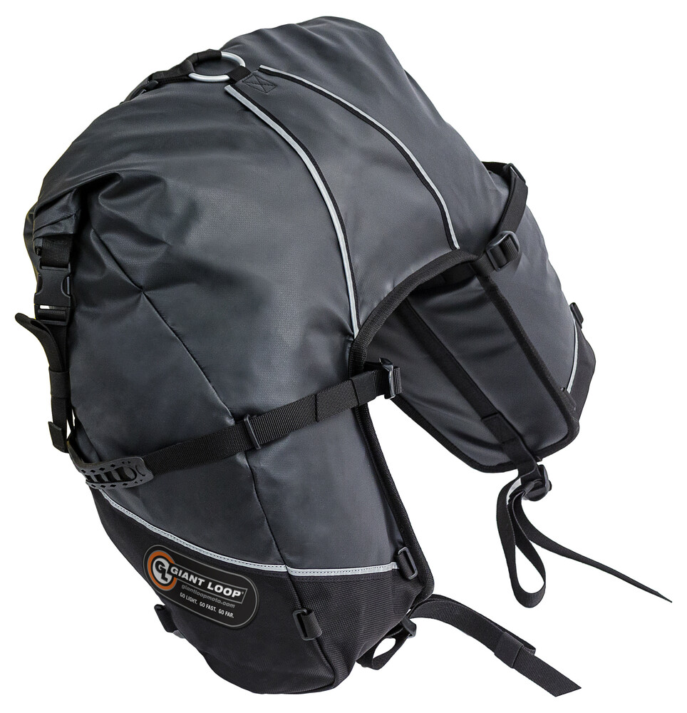 GIANT LOOP GREAT BASIN SADDLEBAG 68L BLACK