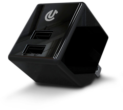 UCLEAR DUAL PORT AC/USB CHARGE ADAPTER