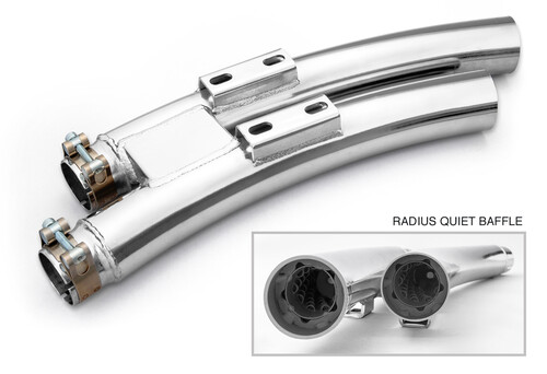 FREEDOM QUIET BAFFLE 2-2 SHARP CURVE RADIUS