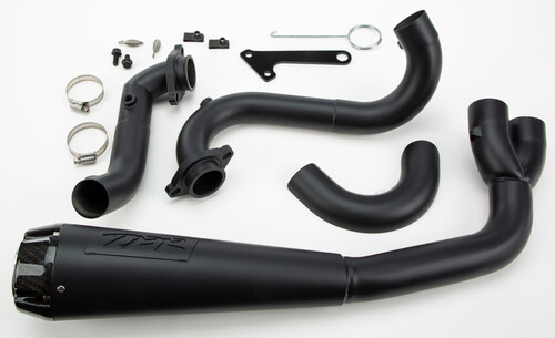 TBR 2IN1 INDIAN EXHAUST BLACK