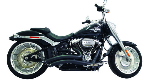 FREEDOM SHARP CURVE RADIUS BLACK W/BLACK TIP M8 SOFTAIL