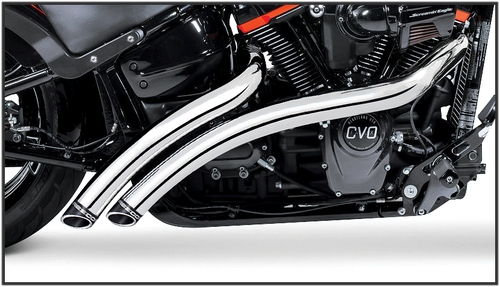 FREEDOM RADICAL RADIUS CHROME W/BLACK TIP M8 SOFTAIL