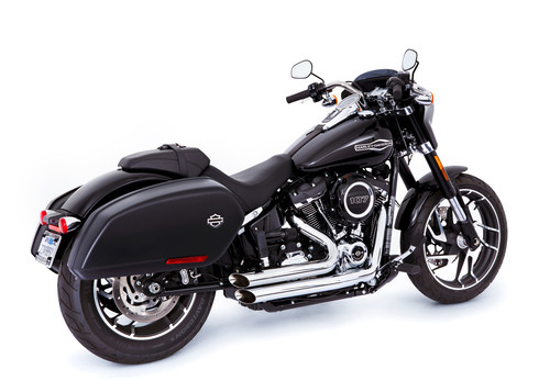 FREEDOM AMENDMENT SLASH CHROME M8 SOFTAIL