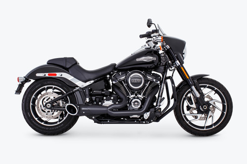 FREEDOM TURNOUT 2-1 BLACK W/BLACK TIP M8 SOFTAIL