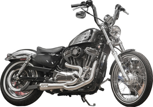 TBR COMP S 2IN1 EXHAUST SPORTSTER BRUSHED