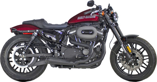TBR COMP S 2IN1 EXHAUST SPORTSTER BLACK