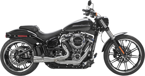 TBR COMP S 2IN1 EXHAUST SOFTAIL BRUSHED W/CARBON END CAP