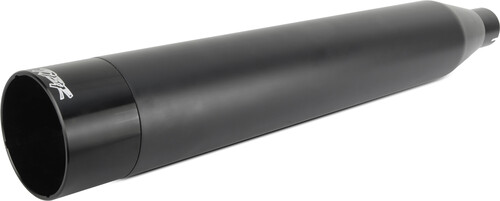 TBR COMP S 2IN1 EXHAUST TOURING M8 BLACK W/BLACK END CAP
