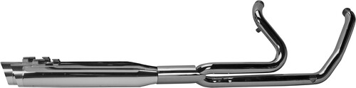 TBR COMP S 2IN1 W/GHOST TOURING M8 CHROME W/POL SLASH END CAP