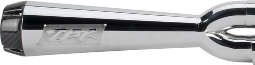 TBR COMP S 2IN1 EXHAUST SOFTAIL POLISHED W/CF END CAP