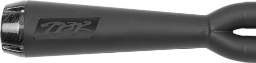TBR COMP S 2IN1 EXH FLFB/FXBR/FXDR BLACK W/CF END CAP