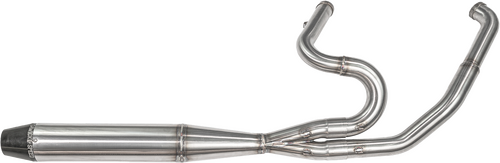 SAWICKI 2IN1 M8 FLT MID LENGTH PIPE BRUSHED SS
