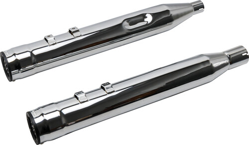 FIREBRAND GRAND PRIX MUFFLERS CHROME TOURING `95-16