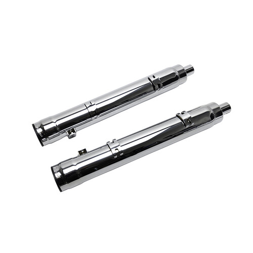 FIREBRAND GRAND PRIX MUFFLERS CHROME CHEIFTAIN / CHALLENGER `14-UP