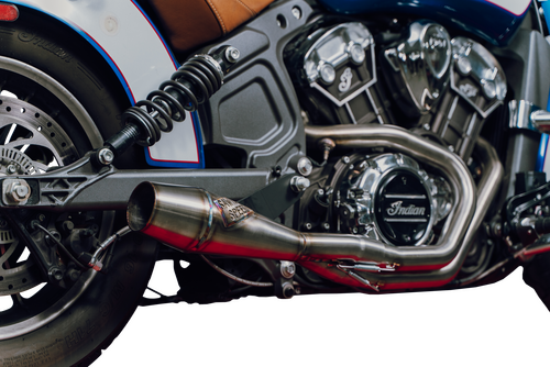 SAWICKI INDIAN SCOUT SHORTY CANNON BRUSHED SS