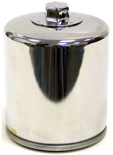 K&N OIL FILTER CHROME