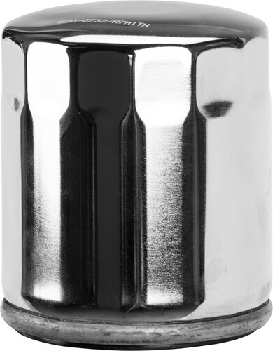 HARDDRIVE OIL FILTER M8 SYNTHETIC CHROME