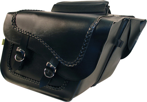 WILLIE & MAX SADDLEBAG FLEETSIDE SLANT BRAIDED 16