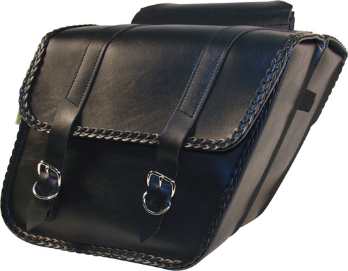 WILLIE & MAX SLANT SADDLEBAG BRAIDED 14