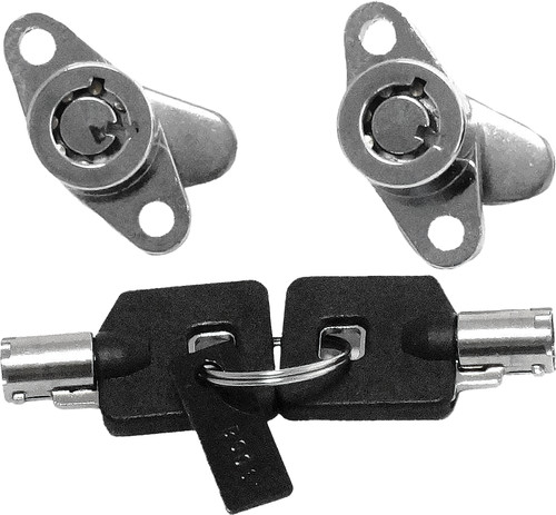 HARDDRIVE SADDLEBAG LOCK KIT W/KEY